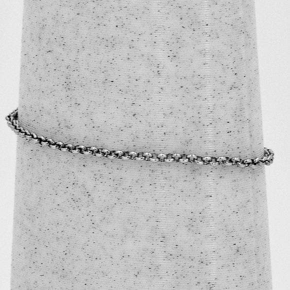 Rolo Link Chain Bracelet 7" - Picture 5 of 5